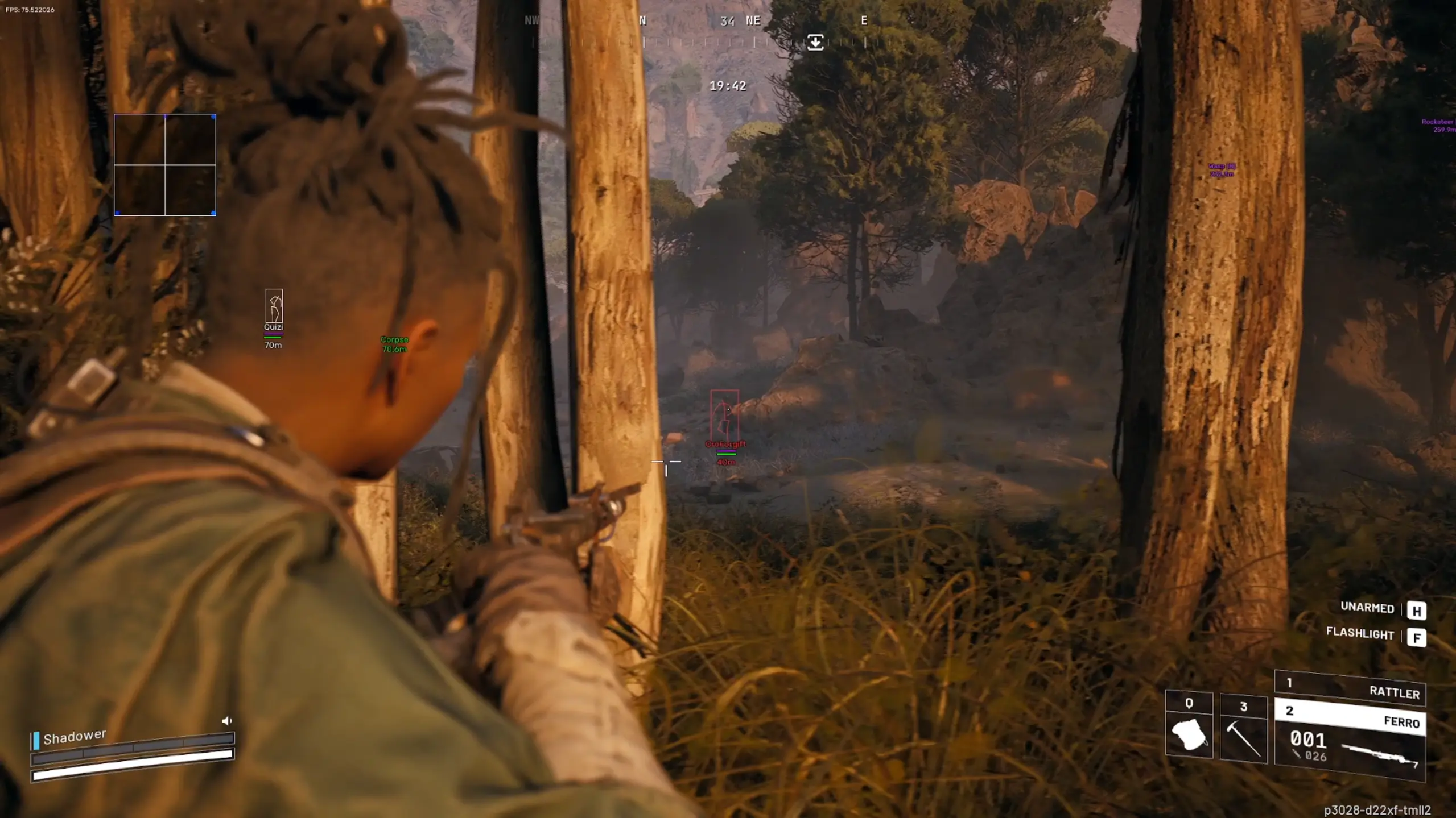 Player ESP near an Arc Raiders extraction point