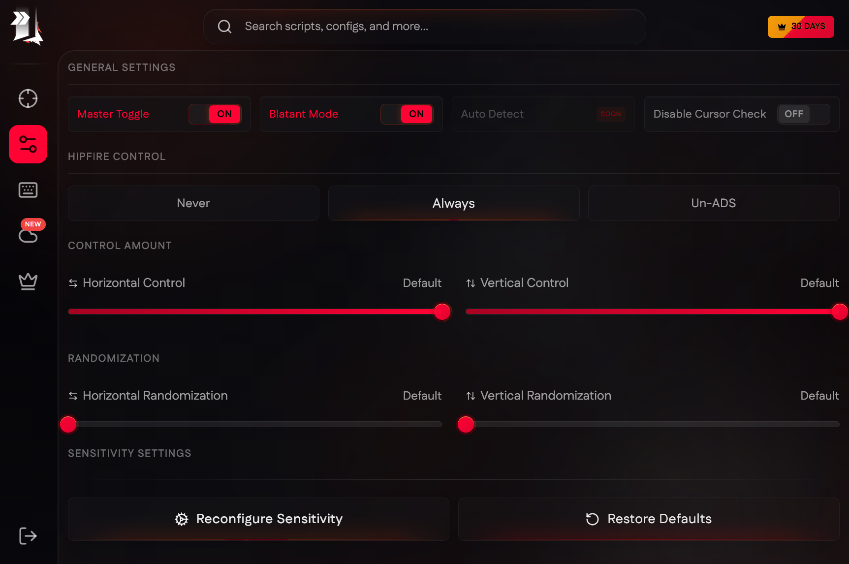 R6 - Go Cheat Script